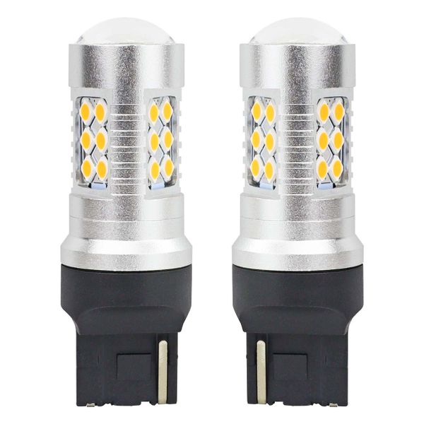 LED CANBUS 3030 24SMD T20 7440 WY21W Oranžová 12V/24V