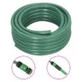vidaXL Záhradná hadica so sadou armatúr, zelená 0,5" 20 m, PVC