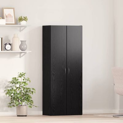 vidaXL Kancelársky kabinet Čierny dub 60 x 32 x 152,5 cm