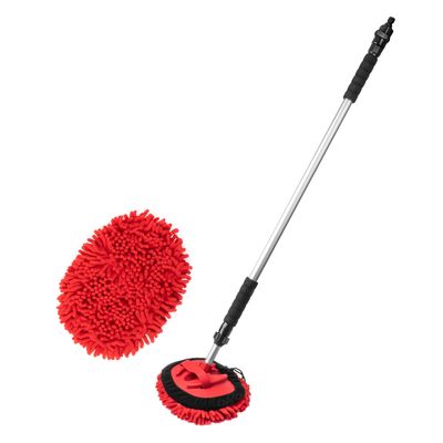 Kartáč teleskopický prietokový na ručné umývanie 98-168 cm AMiO-02397