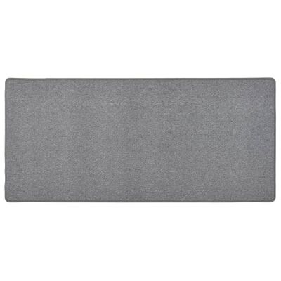 vidaXL Kobercový behúň tmavosivý 50x100 cm
