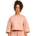 Dámske tričko Cropped Serenity Pink - BeastPink, veľkosť L, veľkosť oblečenia L