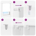 vidaXL Sprchová roleta, 160x240 cm, šírka látky 156 cm