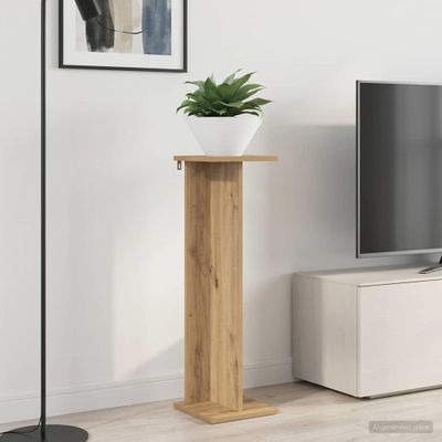 vidaXL Stojan na rastliny 2 pcs Remeselný Dub 25 x 25,5 x 80,5 cm