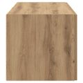 vidaXL Nástenná skrinka dub artisan 80 x 42.5 x 40 cm Kompozitné drevo