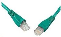 Solarix - patch kabel CAT6 UTP PVC 10m zelený snag-proof