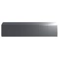 vidaXL Úložný stan 300x900 cm oceľový sivý