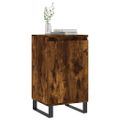 vidaXL Komody 2 ks dymový dub 40x35x70 cm kompozitné drevo