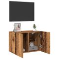 vidaXL TV skrinka nástenná staré drevo 60x30x41 cm