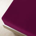 vidaXL Plachta Jersey bordová 180x200 cm bavlna