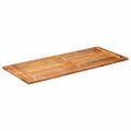 vidaXL Stolová doska 140x60x(2,5-2,7) cm, akáciový masív