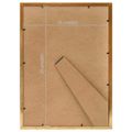 vidaXL Fotorámiky na stôl, koláž 3 ks, zlaté 15x21 cm, MDF