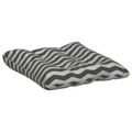 vidaXL Psí teepee s vankúšom Biela a šedá 50 x 50 x 60 cm Polyester