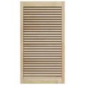 vidaXL Skříňové dvere s dverami 2 ks Prírodná 110 x 2,1 x 59,5 cm