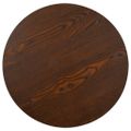 vidaXL Bistro stolík tmavohnedý 60 cm MDF