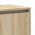 vidaXL Servírovacia skriňa Sonoma dub 120 x 41 x 75 cm