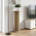 vidaXL Stojan na rastliny 2 ks Dub sonoma 25 x 25,5 x 80,5 cm