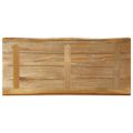 vidaXL Stolová doska živá hrana 90x40x2,5 cm masívny surový mangovník