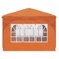 vidaXL Prístrešok na párty 290 x 290 x 245 cm Oranžová