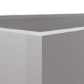 vidaXL Kvetináč strieborný 62x30x29 cm pozinkovaná oceľ
