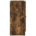 vidaXL Kúpeľňová skrinka pod umývadlo Dymový dub 78,5 x 37,5 x 81 cm