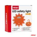 Núdzové svietidlo LED 3xAAA IP65 12SMD + 3SMD AMiO-04828