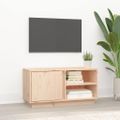 vidaXL TV skrinka 80x35x40,5 cm masívna borovica
