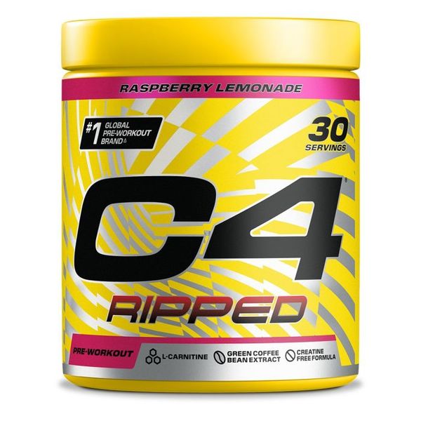 C4 Ripped - Cellucor, malinová limonáda