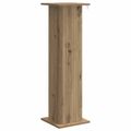 vidaXL Stojan na rastliny 2 ks Dub artisan 30,5 x 30 x 100,5 cm