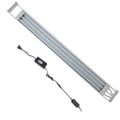 vidaXL Akváriová lampa LED 100-110 cm, hliník, IP67