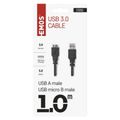 Kábel USB 3.0, A/M – micro B/M 1m, EMOS S70203