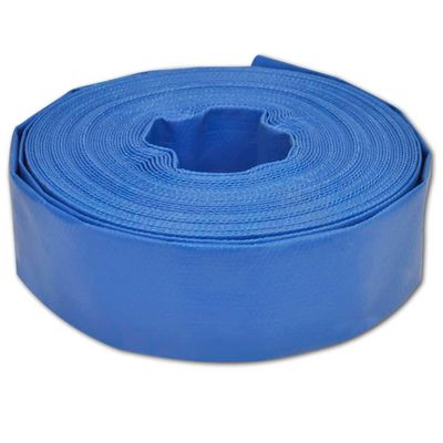 vidaXL Plochá hadica 25 m 3" PVC
