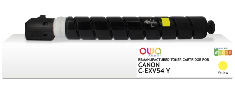 OWA Armor toner kompatibilný s Canon C-EXV54Y, 8500st, žltá/yellow