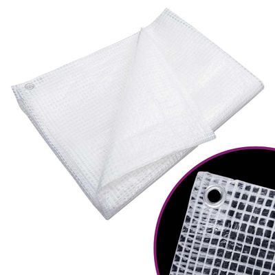 vidaXL Celta Leno 140 g/m² 6x8 m biela