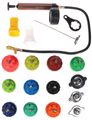 Súprava na testovanie chladiaceho systému MECHANIC COOLING TESTER 18, 0-2,5bar, 18ks SIXTOL