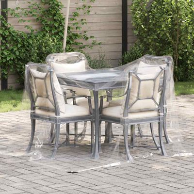vidaXL Priehľadná plachta s okami 2x3 m PVC