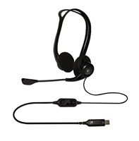 Logitech PC 960/Stereo/USB/Drát/Čierna