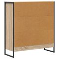vidaXL Knižnica 80 x 30 x 86,5 cm Kompozitné drevo Sonoma