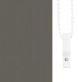 vidaXL roleta Blackout sivá 130x150 cm Šírka látky 126,6cm Polyester