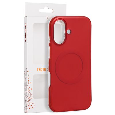 Puzdro Tecto Shield Mistiq Mag pre iPhone 17 6,3" červené