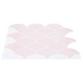 vidaXL Dlaždica v tvare rybacej šupiny 20 ks Svetlo ružová 30 x 30 cm