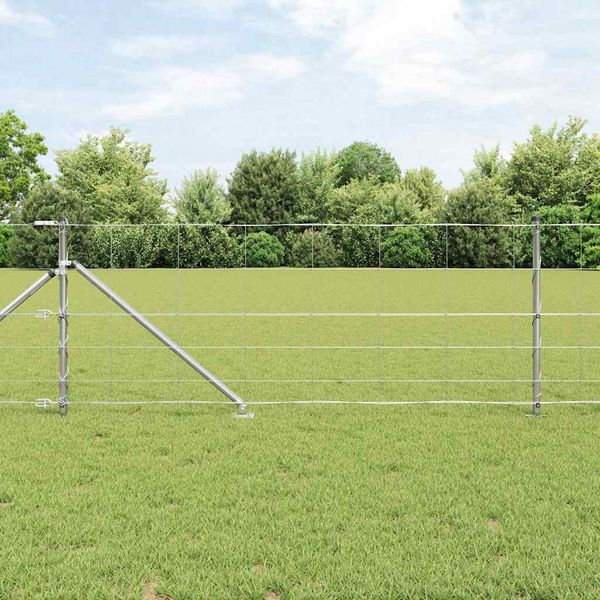 vidaXL Zváraný drôtový plot s hrotmi 100 x 0,8 m (Š x V)