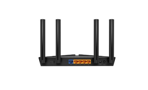 WiFi router TP-Link EX520 WiFi 6 AP AX3000, 4x GLAN, 1x GWAN, 574Mbps 2,4/ 1201Mbps 5GHz, TR-069, TAUC, EasyMesh