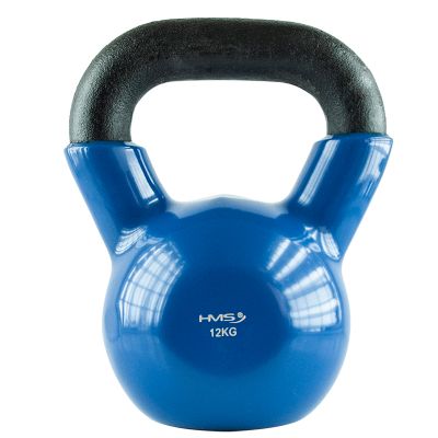 Kettlebell HMS KN 12 kg pokrytý vinylom