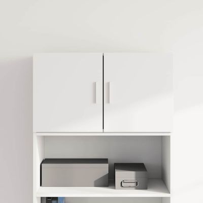 vidaXL Nástenná skrinka biela 70x42,5x40 cm kompozitné drevo