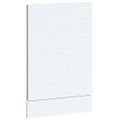 vidaXL Panel umývačky riadu Porto sivé sonoma 45x1,5x57 cm kompozitné drevo