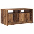 vidaXL Konferenčný stolík Staré drevo 90 x 50 x 45 cm Kompozitné drevo