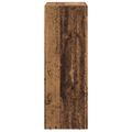 vidaXL Servírovacia skriňa ELST Staré drevo 59 x 35 x 100,5 cm