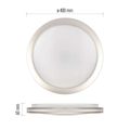 LED prisadené svietidlo SABI, kruhové 30W, stmiev.so zmenou CCT