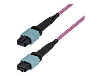 Startech - Patch kábel - MTP/MPO-12 single-mode (F) do MTP/MPO-12 single-mode (F) - 7 m - 3 mm - optické vlákno - 9 / 125 mikrón - OS2 - OFNP - plénum - žltá